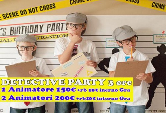 animazione festa detective per bambini roma animazione festa detective per bambini roma