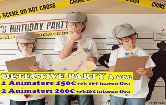 animazione festa detective per bambini roma animazione festa detective per bambini roma