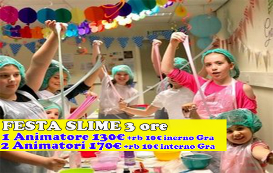 festa slime per bambini roma festa slime per bambini roma