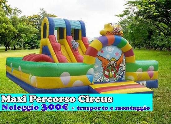 giochi gonfiabili per bambini roma