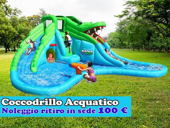 gonfaibili_ad_acqua _roma_coccodrillo