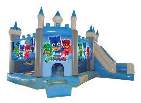 gonfiabile pj masks roma