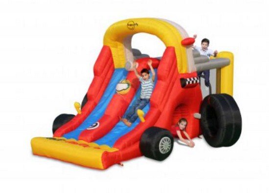 gonfiabili per bambini formula uno roma