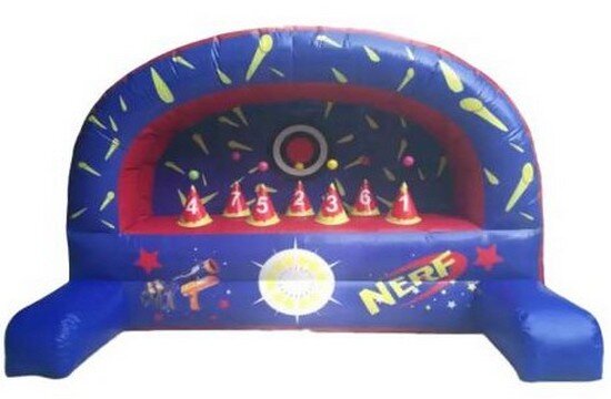 gonfiabile postazione nerf