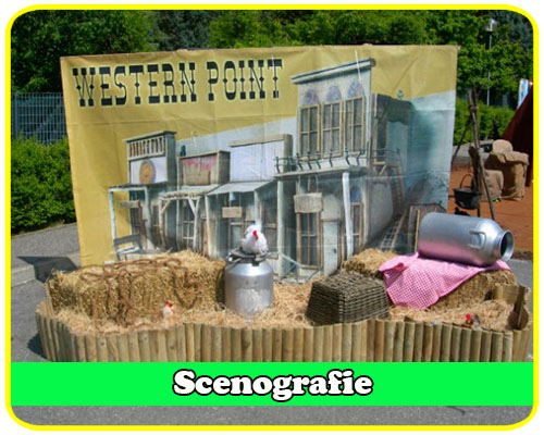 scenografie per feste di piazza