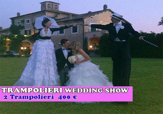 trampolieri per matrimoni e cerimonie trampolieri per matrimoni e cerimonie